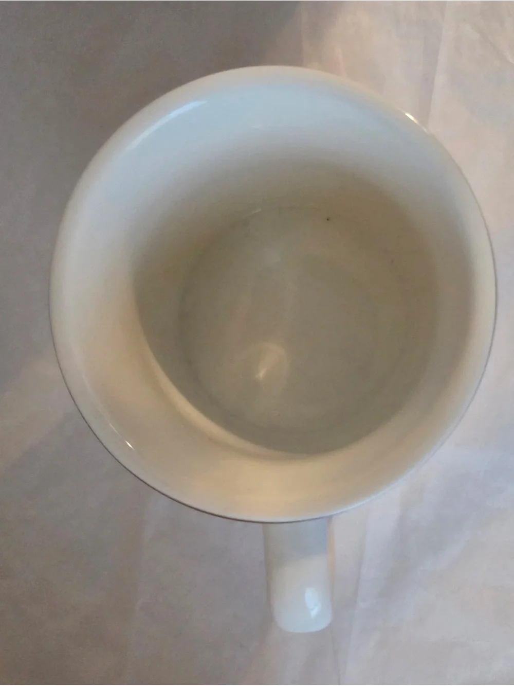 Pottery Barn Stewart Plaid Ceramic W Monogram Coffee Mug Red White Green